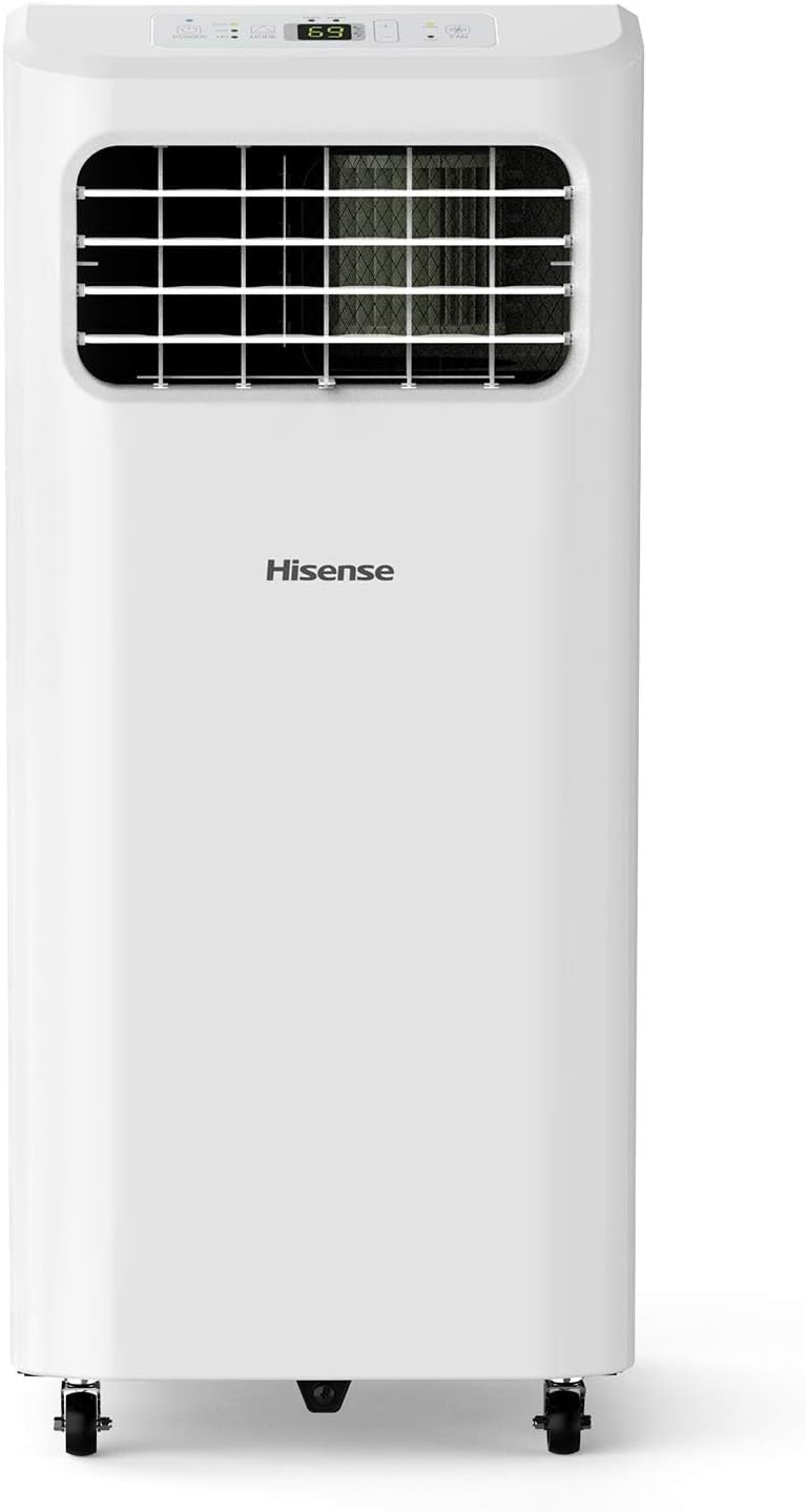 Hisense Portable Air Conditioner 250-Sq.ft 6000 BTU 115-Volt White AP0621CR1W