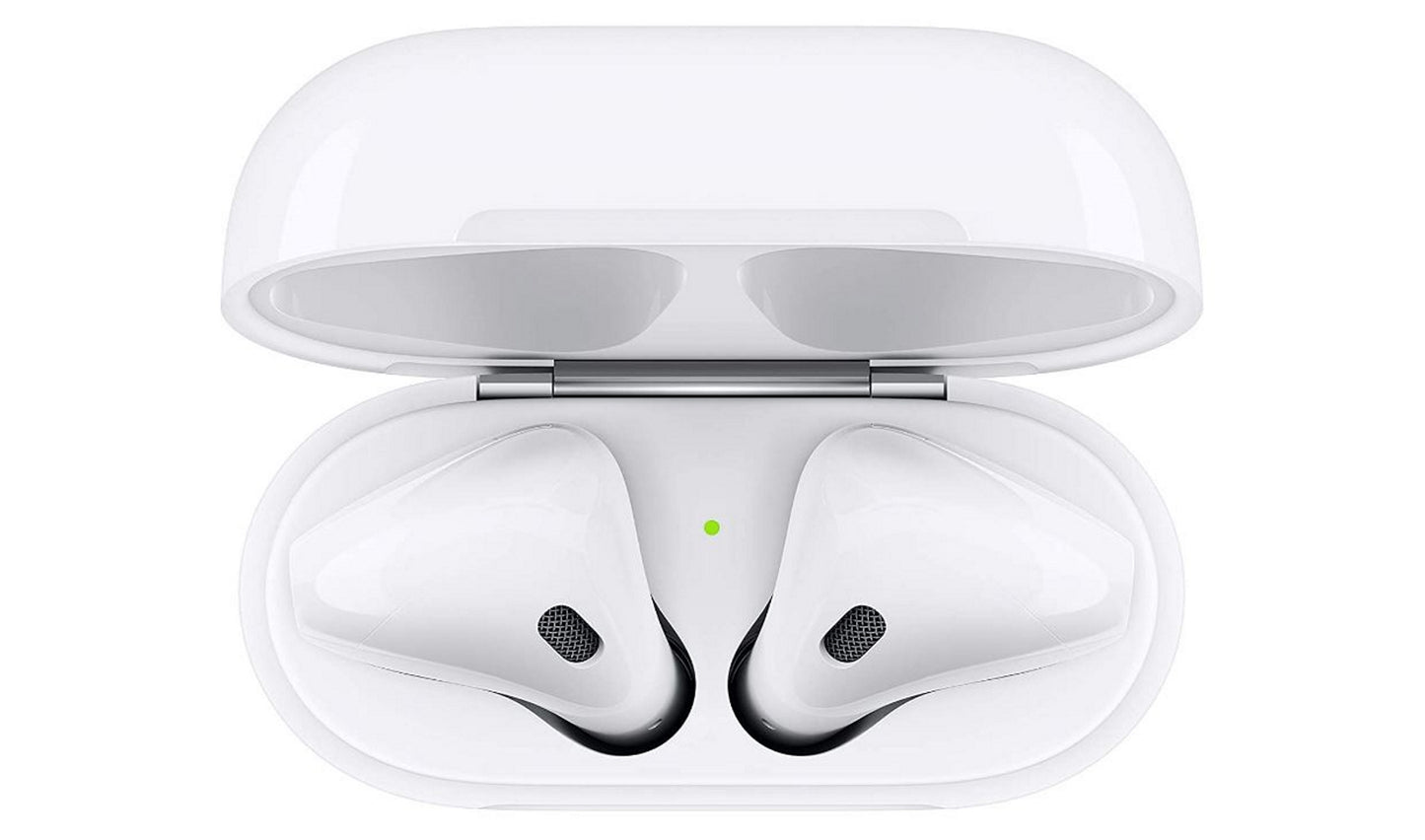 Apple MV7N2AM/A AirPods with Charging Case (2nd Generation) (Factory Sealed Authentic)