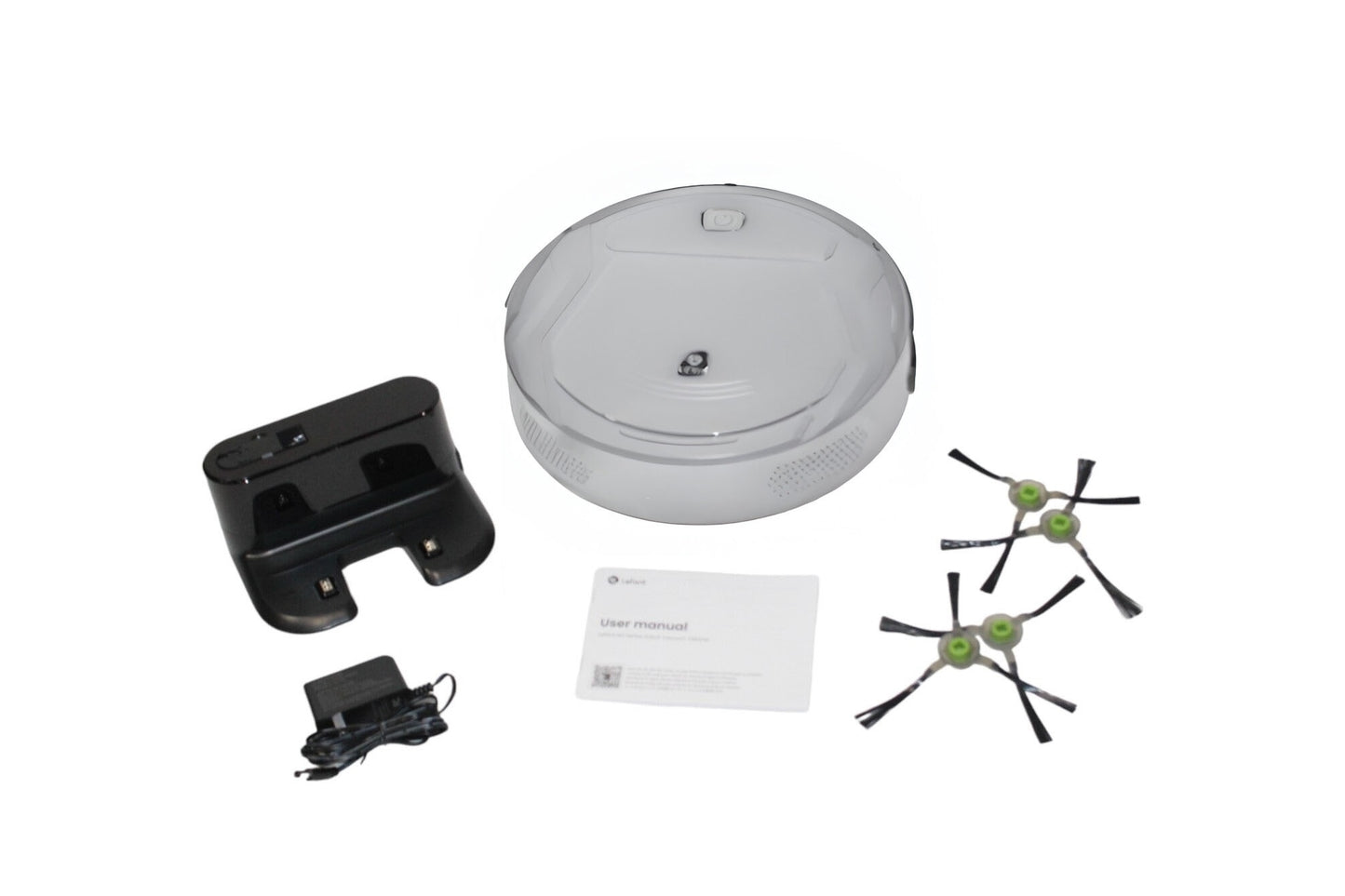 Lefant M210 Robot Vacuum Cleaner Slim Robotic Vacuum Self-Charging Carpet, Hard Floor, White with Alexa/WiFi/App Control,