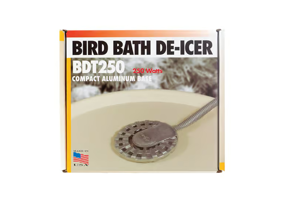 API Bird Bath De-Icer Bird Bath De-Icer with Aluminum Base, 250 Watt BDT250