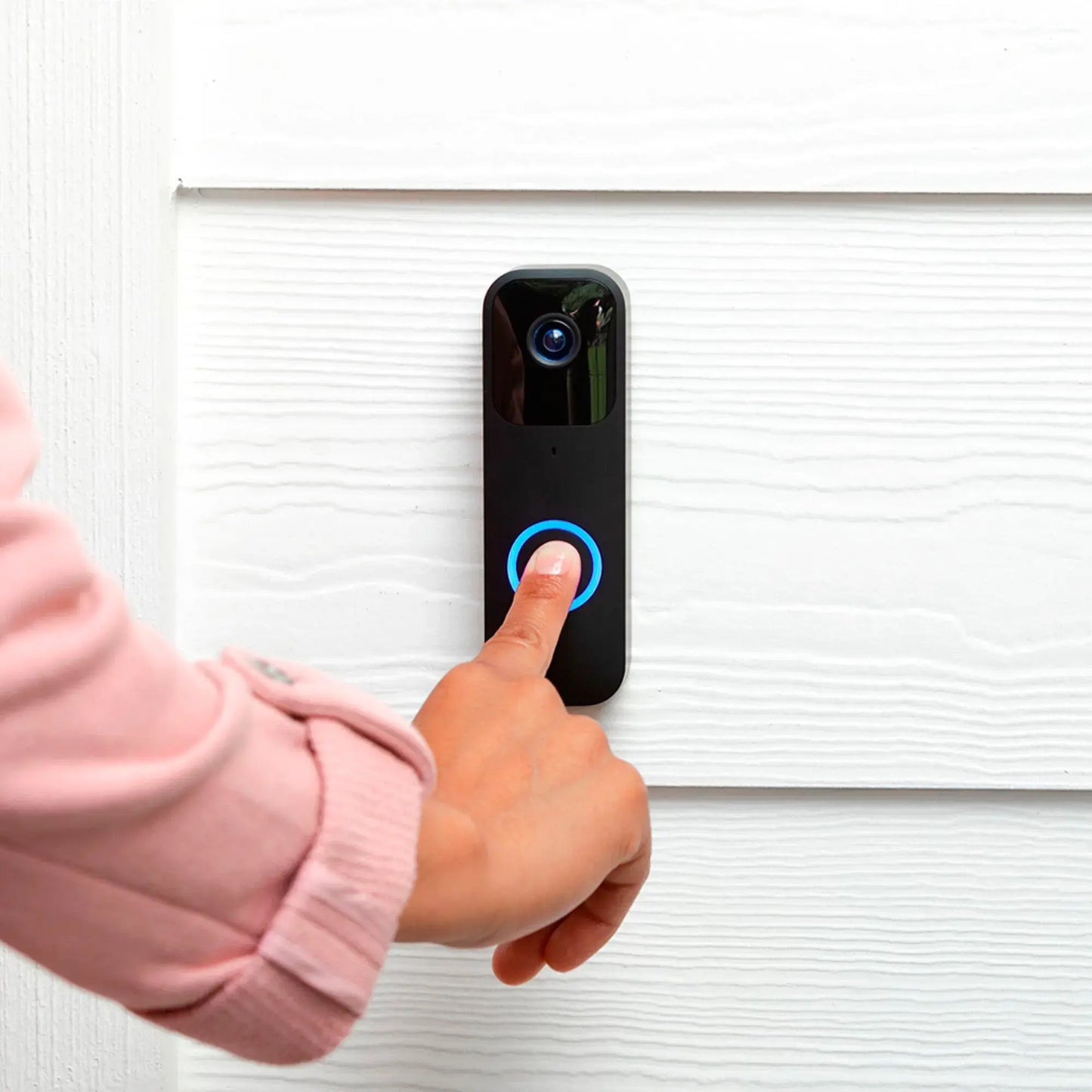 Blink Video Doorbell with Indoor Mini Camera, Sync Module 2 and Yard Sign