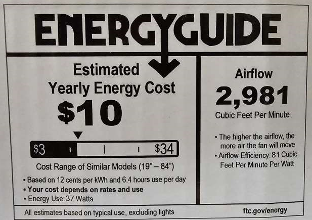 Concord Heritage Fusion 52" 3-Light Ceiling Fan in Oil Rubbed Bronze 52HEH5EORB