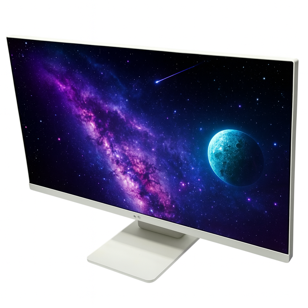 LG 27" MyView Smart Monitor 1920 x 1080, 14ms, HDMI, USB-A, Built-in Speakers, HDR10, Flicker Safe & Reader Mode - 27SR50F-W