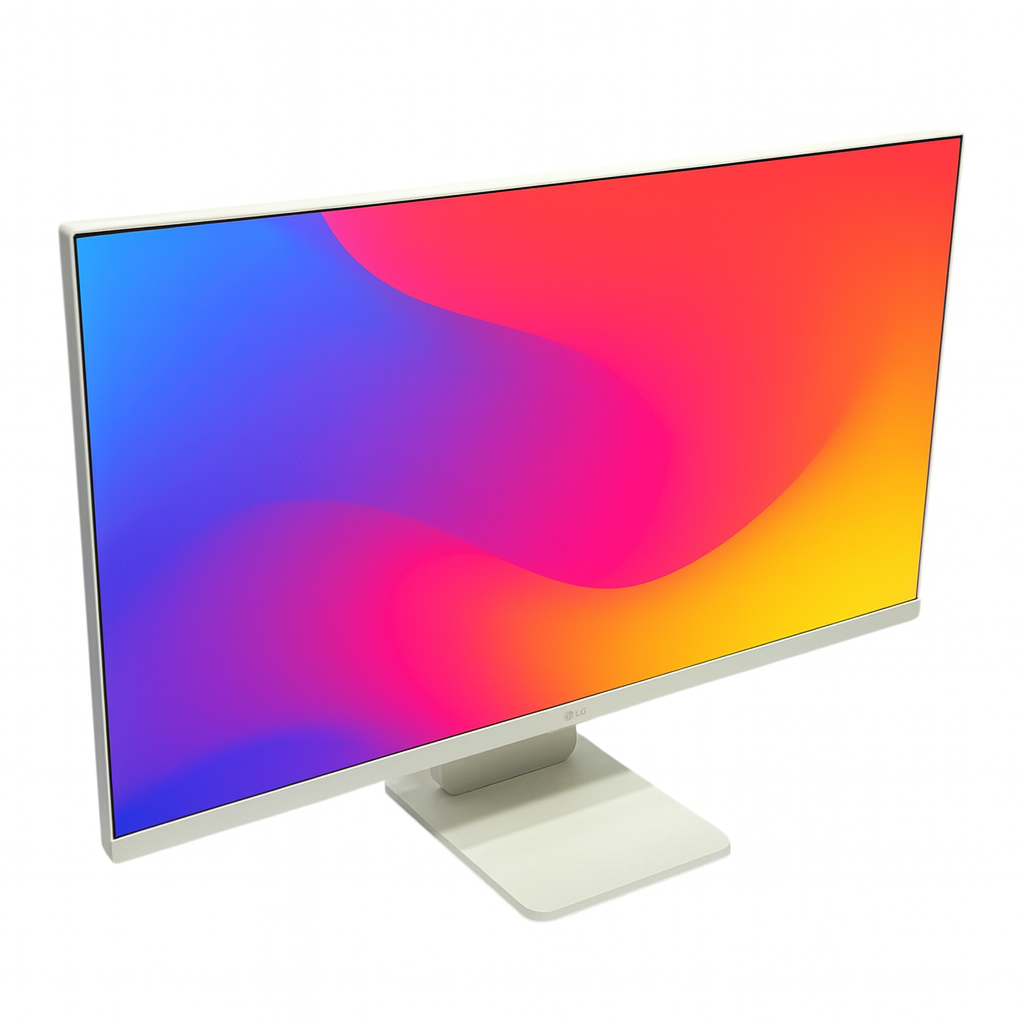 LG 27" MyView Smart Monitor 1920 x 1080, 14ms, HDMI, USB-A, Built-in Speakers, HDR10, Flicker Safe & Reader Mode - 27SR50F-W