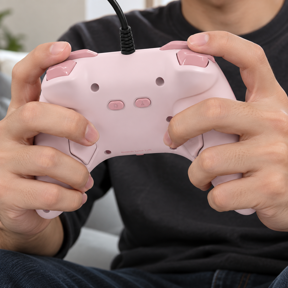Hori HORIPAD Turbo (Cozy Pink) for Nintendo Switch 2 NSX-109U