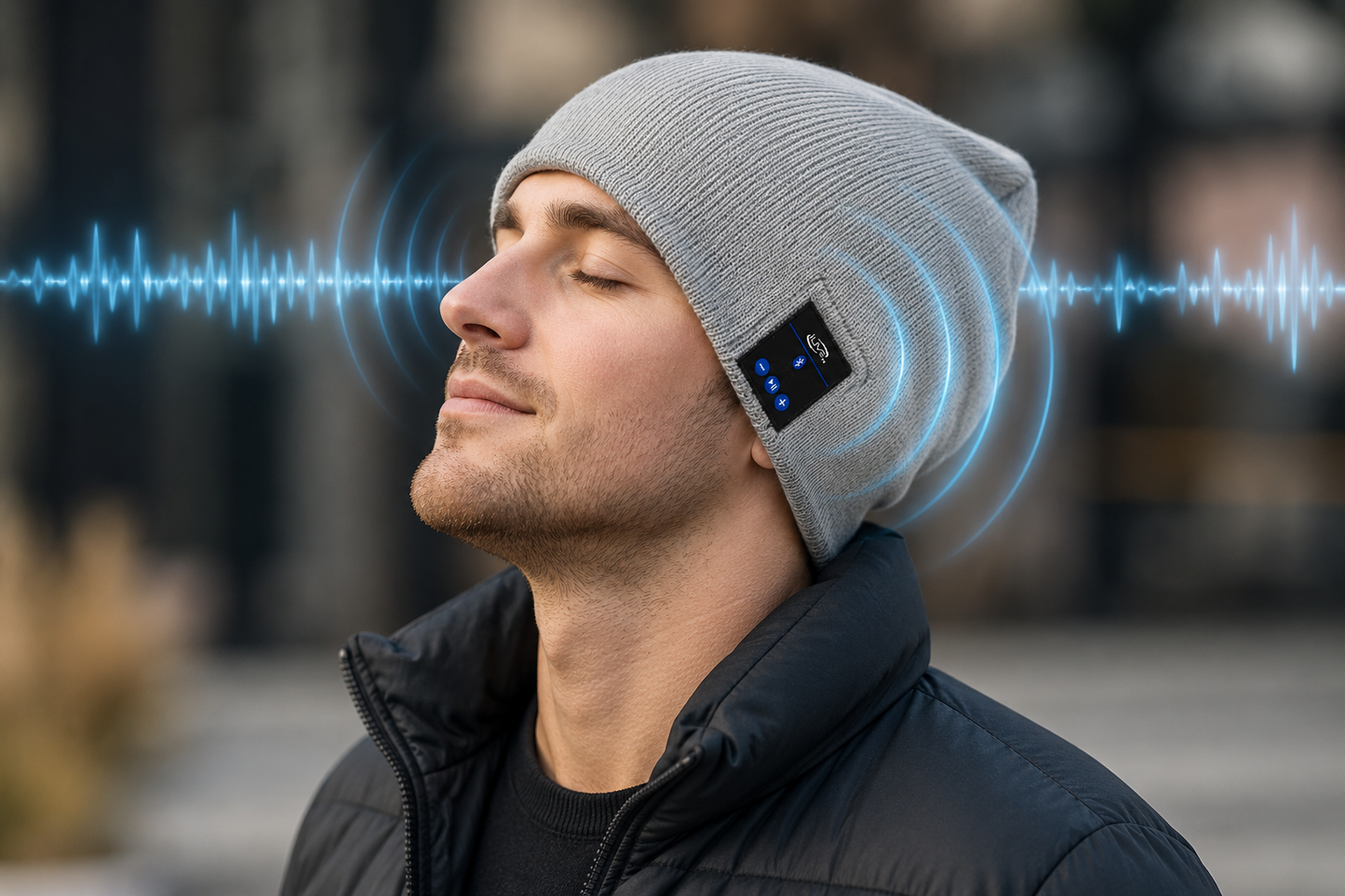 iLive Beanie Wireless Headphones - Gray IAKB45G