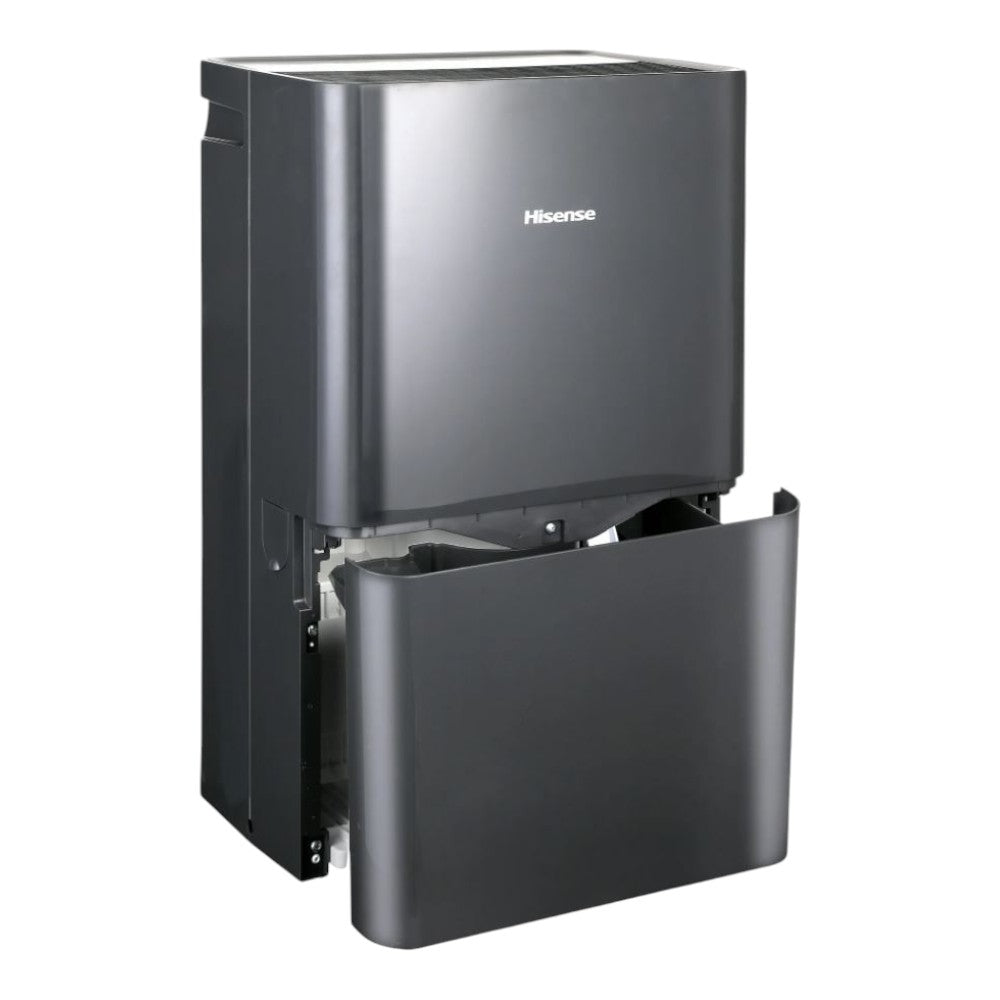 Hisense 50 Pint Dehumidifier with Built-In Pump, Energy Star Black DH50P
