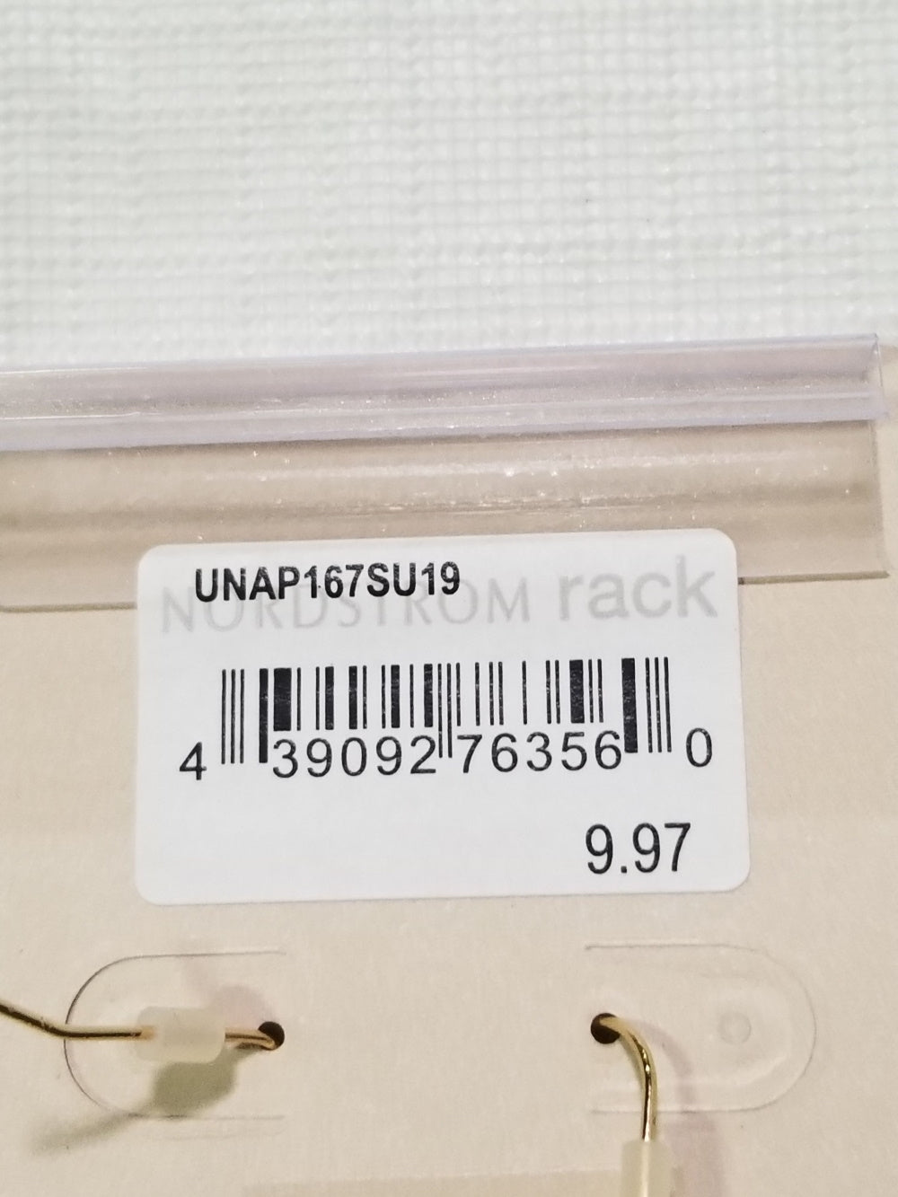 CATEYE EARRING ORANGE