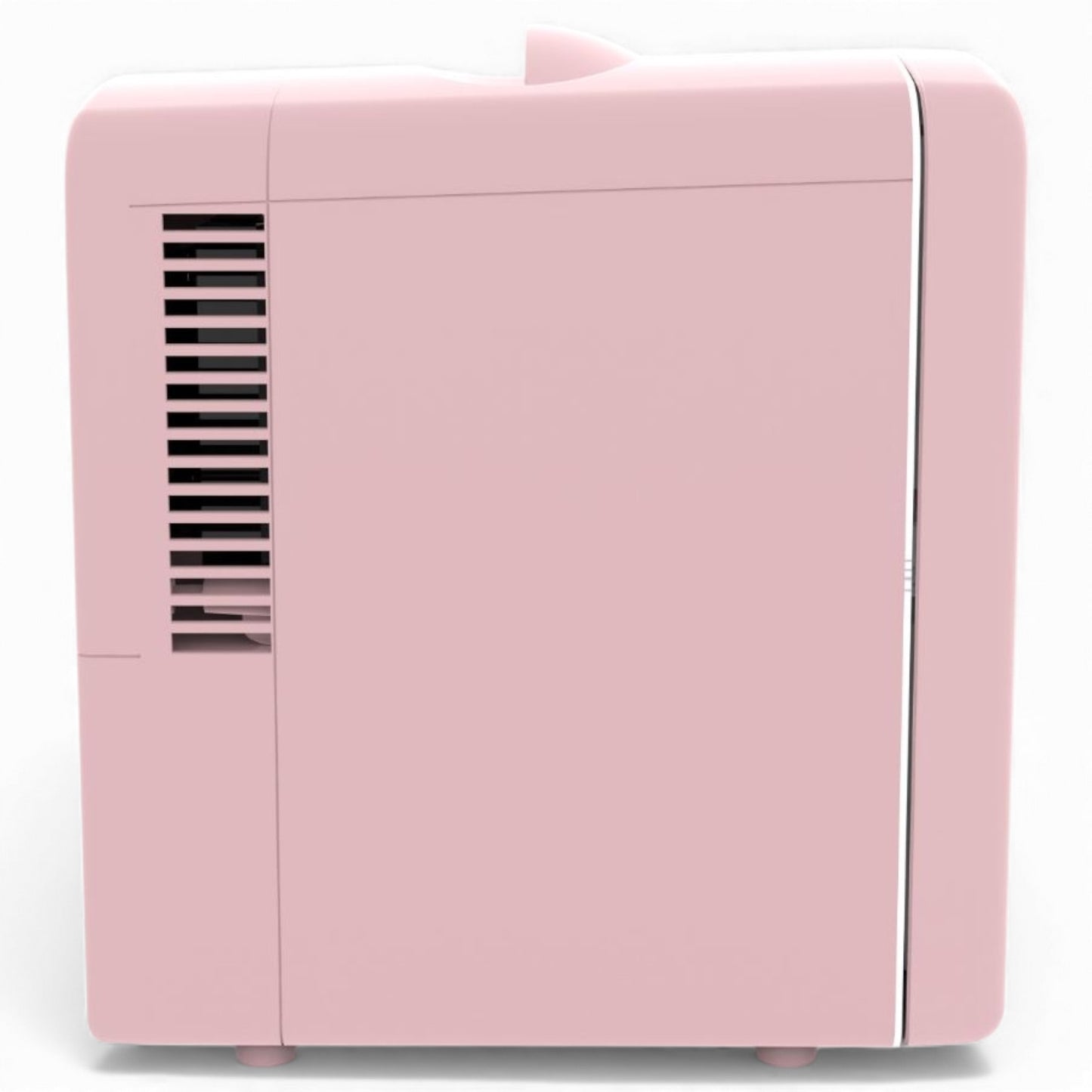 Frigidaire 18 in. 6-Can 4-Liter Mini Beverage Cooler in Pink EFMIS186-B-PINK, Includes 110V home power cord & 12V DC car adapter