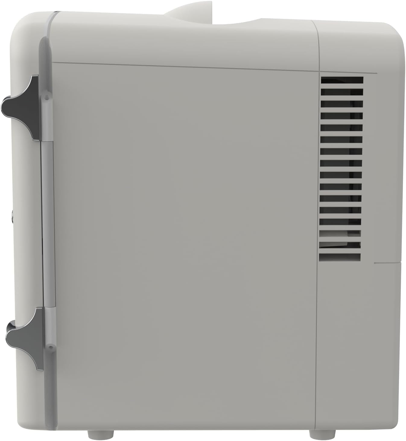 Frigidaire 6 Can/4L Mini Personal Retro Fridge Cooler EFMIS229-Moonbeam, Includes Home and 12V Car Cord, 4-liter capacity chills six 12 oz. soda cans