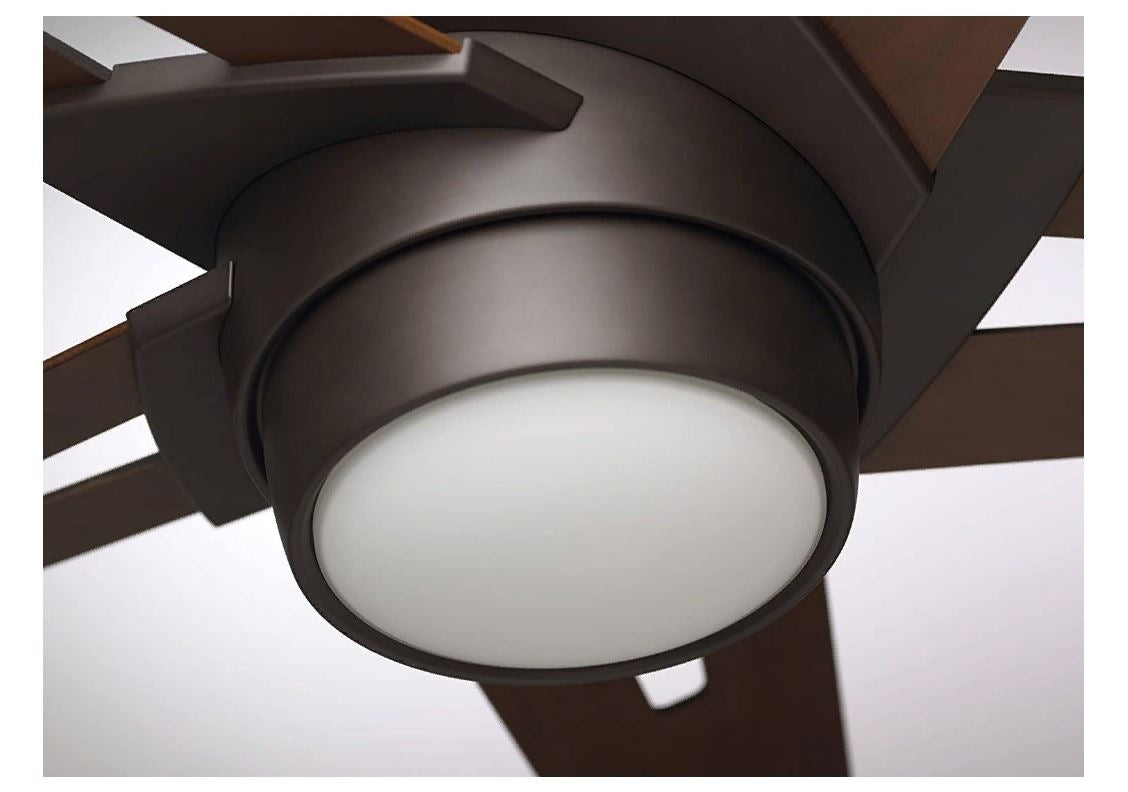 Emerson Luxe Eco Modern 54" Ceiling Fan w/ Dark Mahogany Blades CF550LORBB550DM