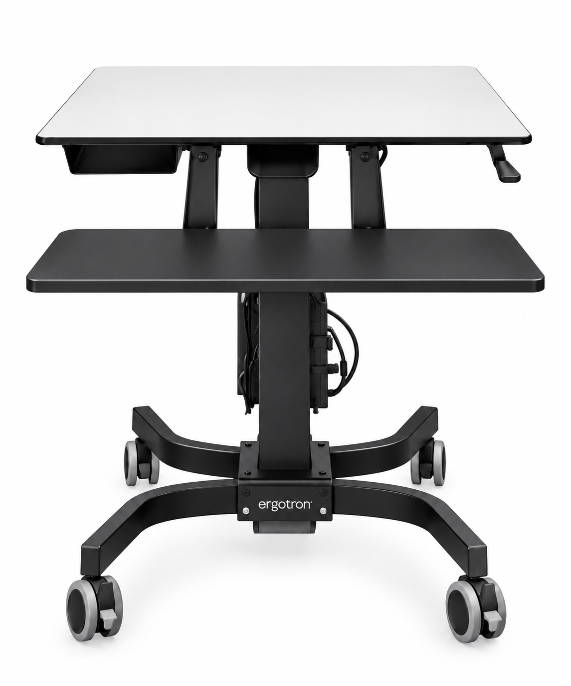 Ergotron WorkFit-C Single LD Sit-Stand Workstation Black 24-215-085