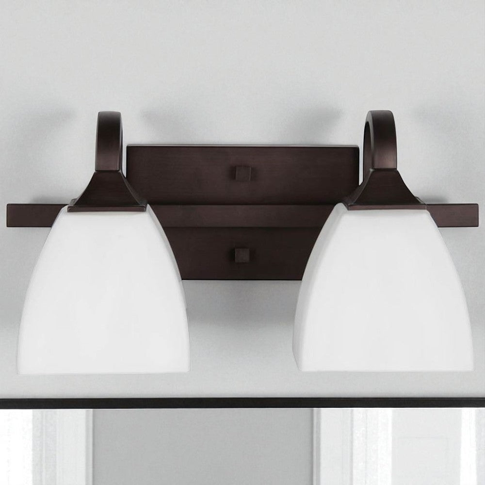 Sunset Lighting F19012-64 - 2-Light 100W Mb Starling Vanity Provincial Bronze