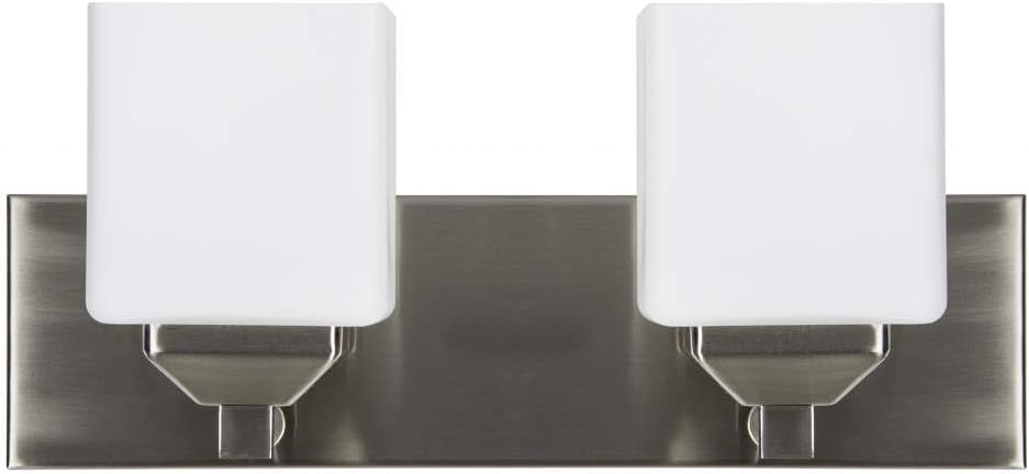 Sunset Lighting F6402-80 LED 2-Light Vanity Light 8WX2 3000K 1040LM, CRI80