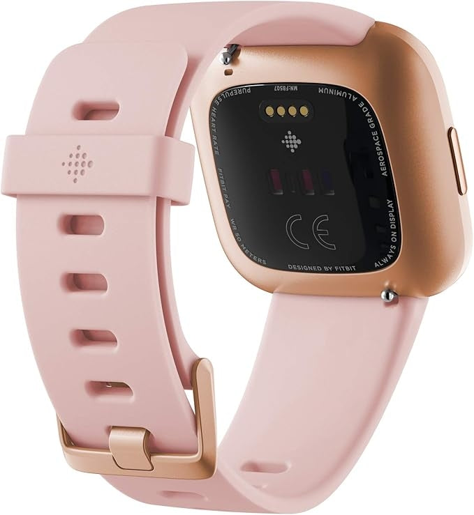Fitbit Versa 2 Health and Fitness Smartwatch Copper Rose FB507RGPK