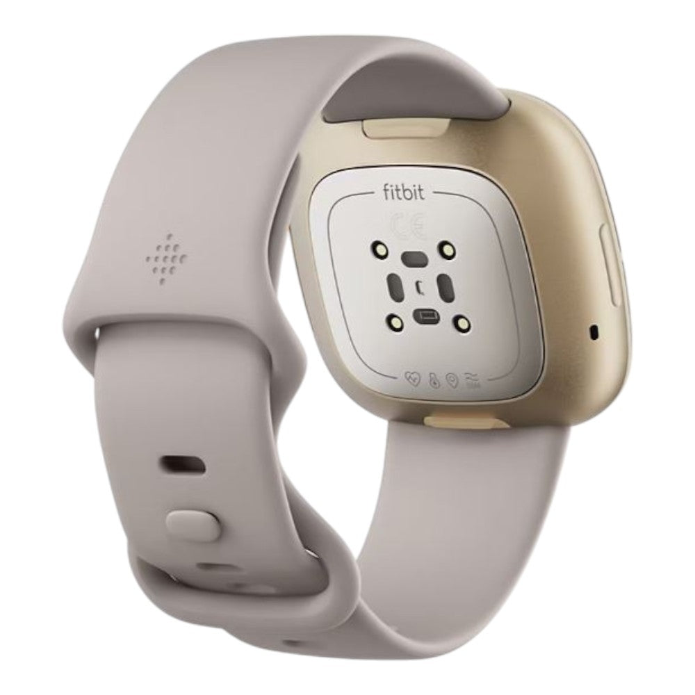 Fitbit Sense Advanced Smartwatch with Bonus Bands - Lunar White FB512GLWTS-BNDL