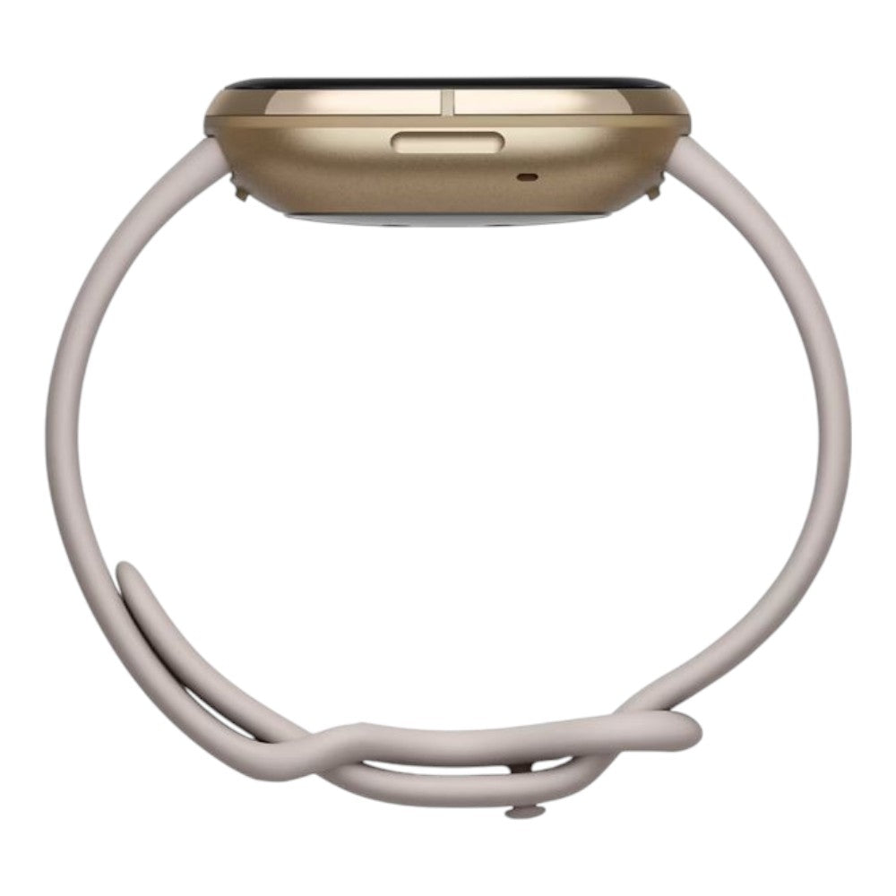 Fitbit Sense Advanced Smartwatch w/ Bonus Bands - Lunar White FB512GLWTS-BNDL