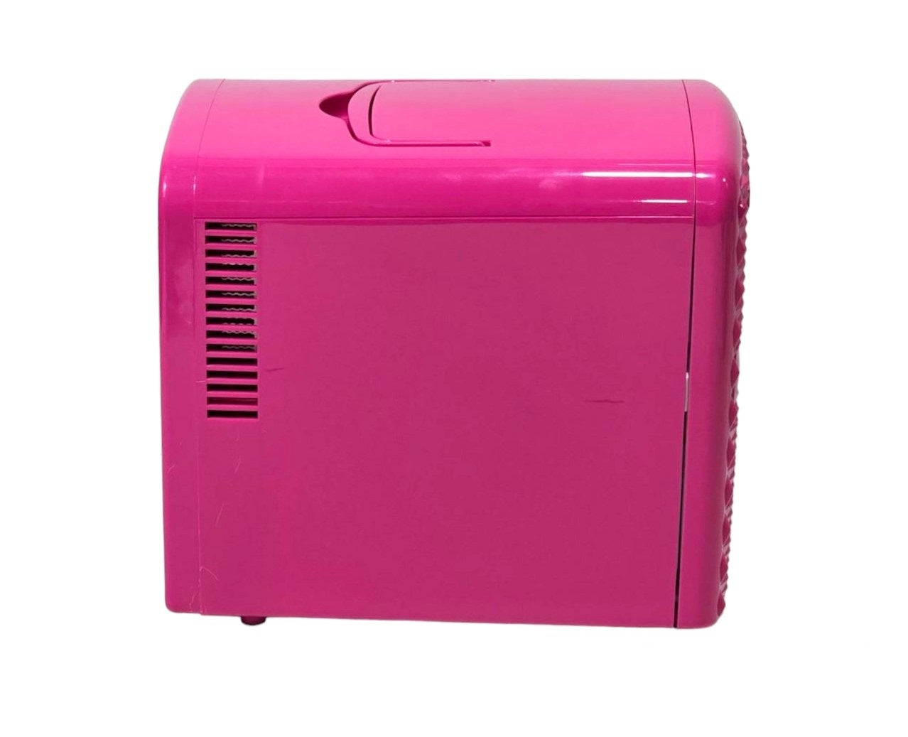 Frigidaire 9-Can Mini Retro Beverage Fridge 4-Liter Diamond Door EFMIS222-Pink