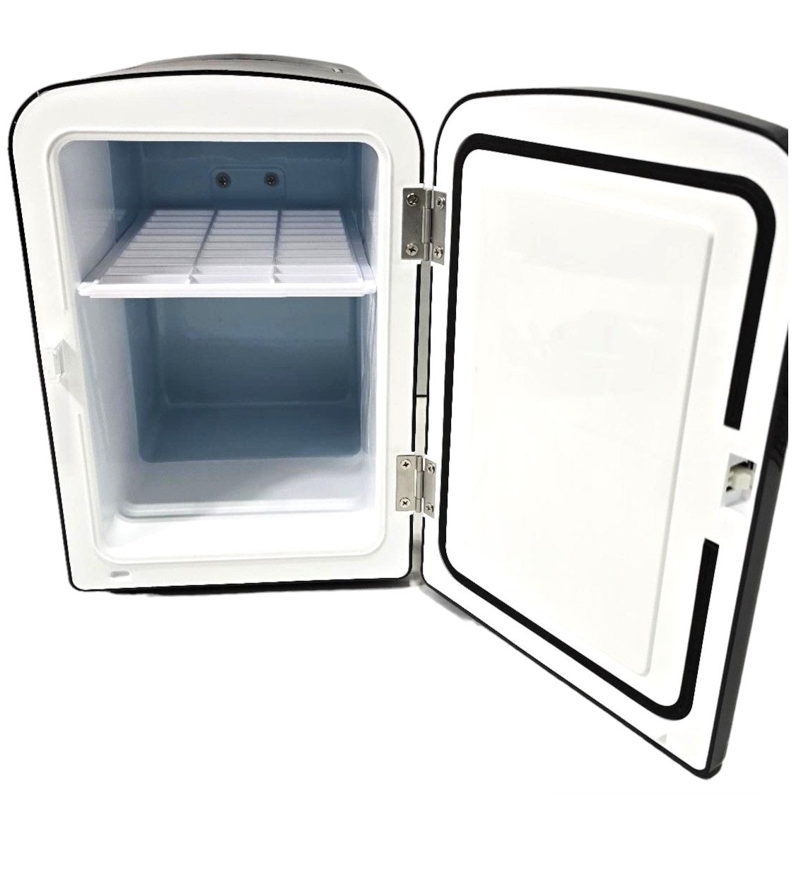 Frigidaire 9-Can Mini Retro Beverage Fridge Diamond Door EFMIS222-Black