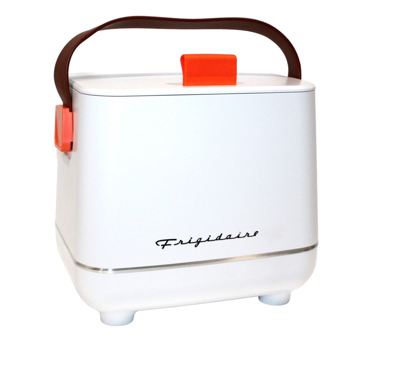 Frigidaire Retro 6-Can/4-Liter Top-Opening Portable Beverage Mini Fridge/Cooler EFMIS308-WHITE