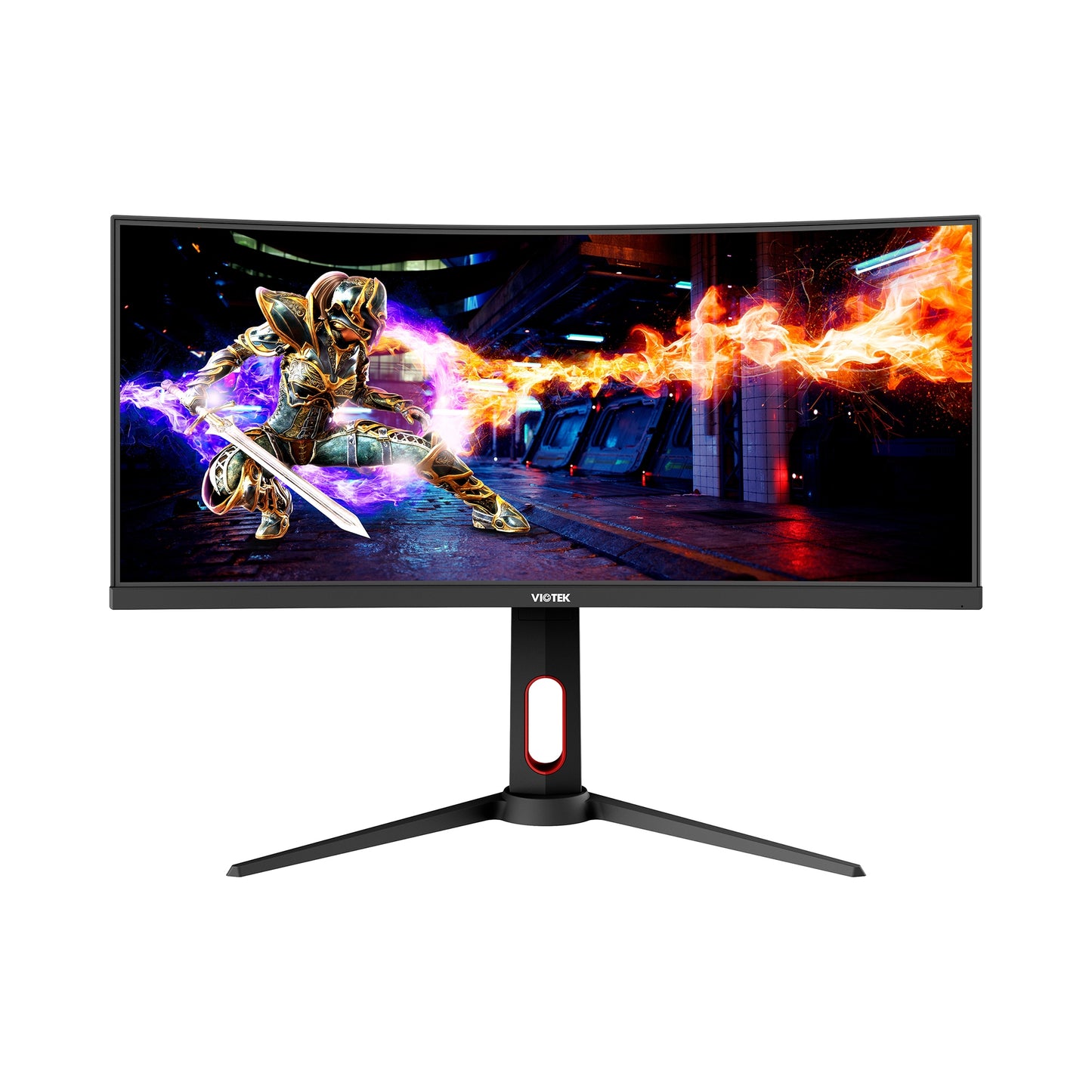 Viotek 30" LED Curved Gaming Monitor Adjustable Stand 200Hz 7ms 1080p 2xHDMI, DP