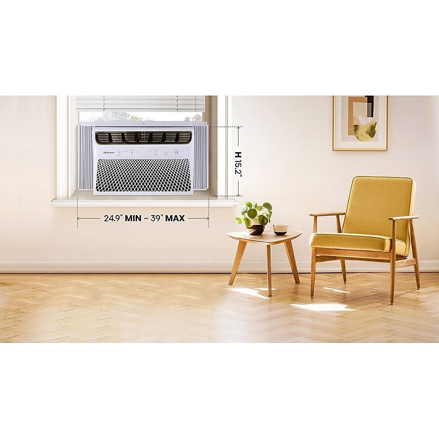 Hisense 14000-BTU Window Air Conditioner WiFi, Remote control AW1422CW1W