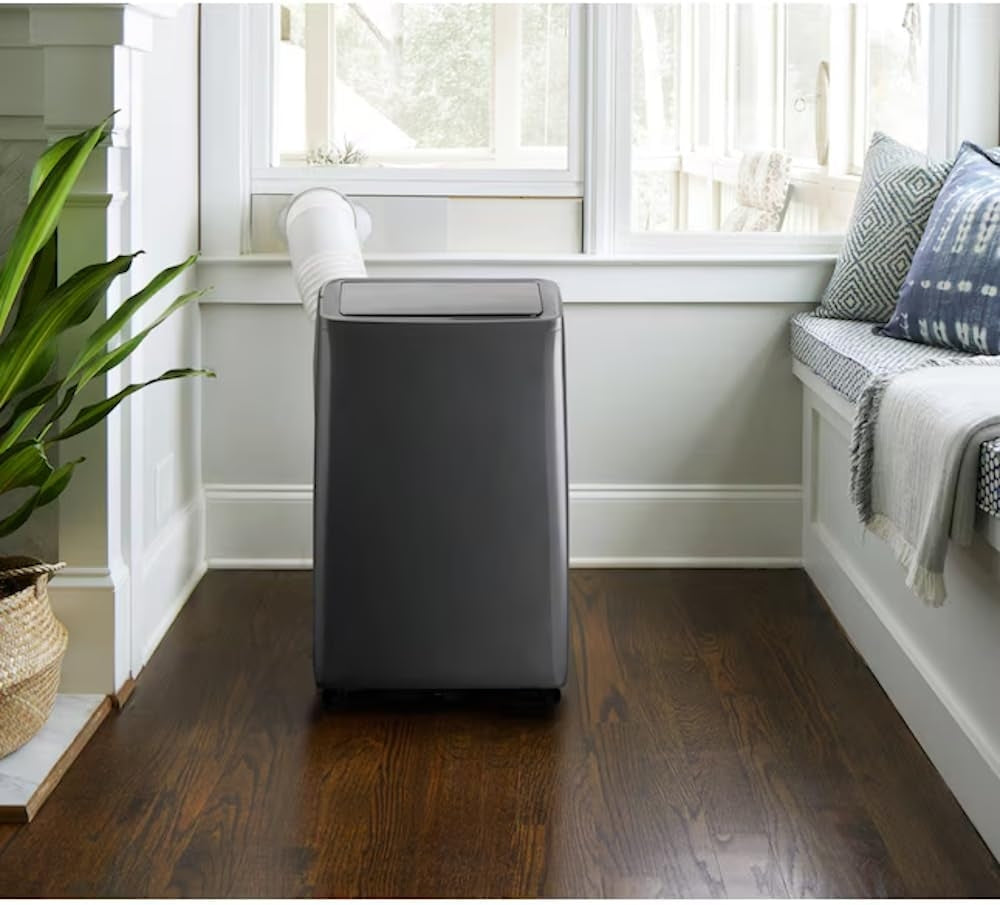 Hisense 3-in-1 Portable Smart Air Conditioner Grey WiFi 10,000-BTU 450-sq. ft. AP1022CW1G