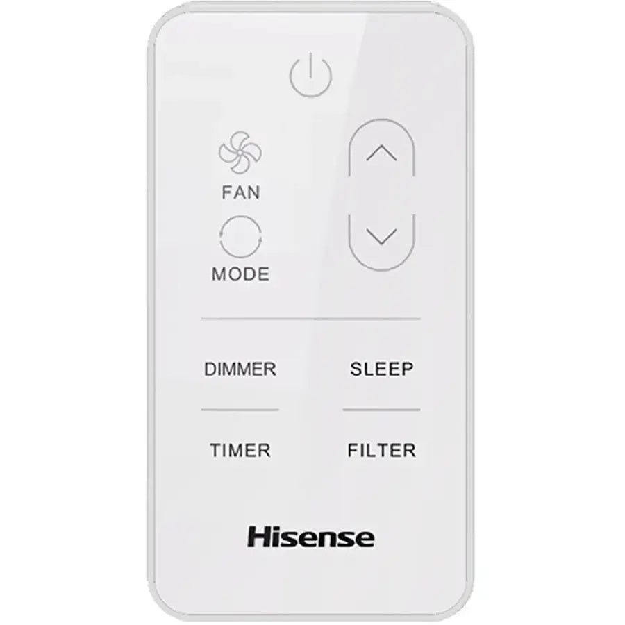 Hisense Window Air Conditioner with WI-FI, 8,000 BTU, 350-Sq.Ft, 3 Modes - cooling, fan, and dehumidifier, Elegant touch control / 4-way air direction - AW0821CW1W