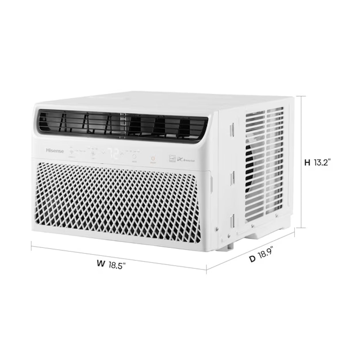 Hisense 8000-BTU Window Air Conditioner w/ Inverter Technology AW0822TW1W