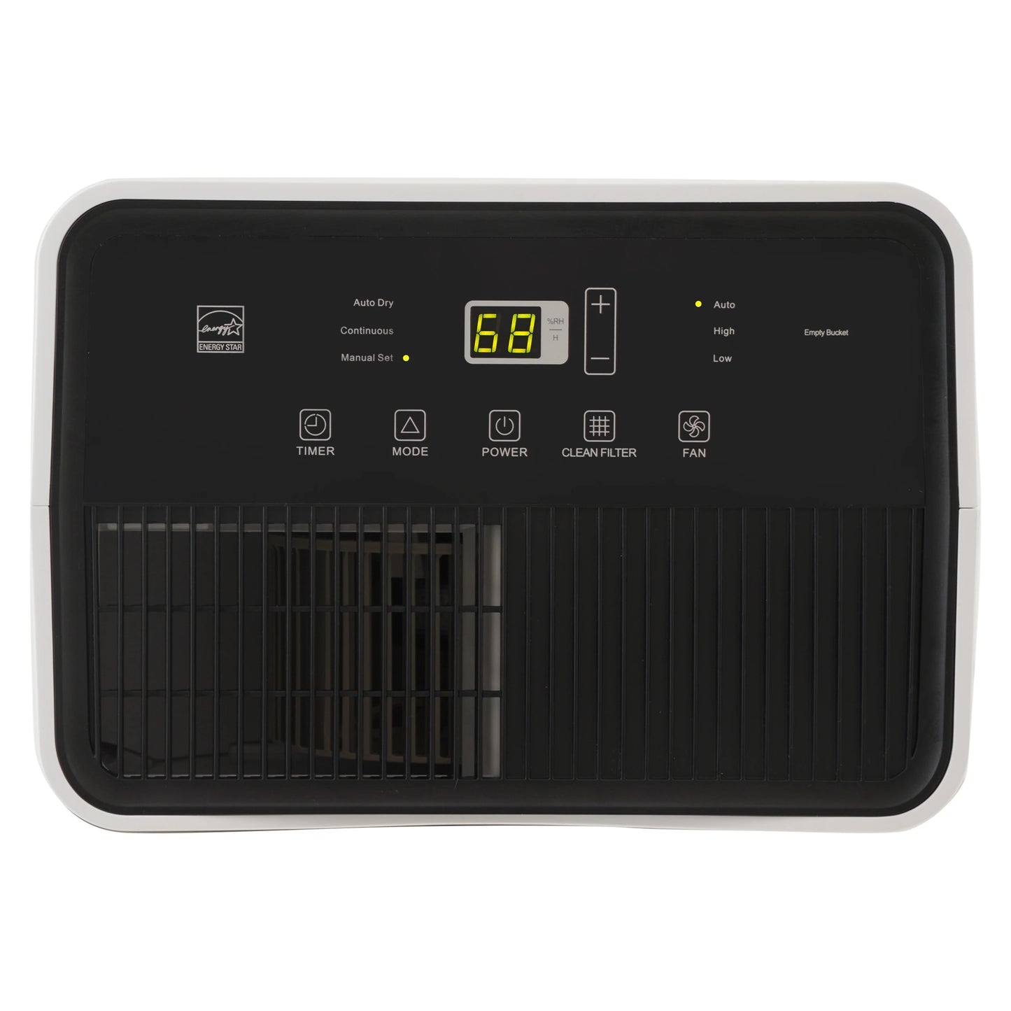 Hisense 35 Pint 3,000 sq. ft. Portable Dehumidifier, Low Noise Airflow System HD3524