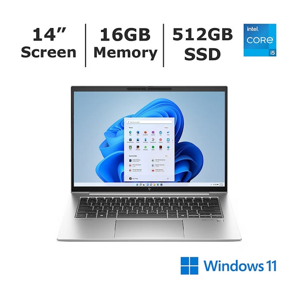 HP EliteBook 840 G10 14" Touchscreen Notebook WUXGA 1920 x 1200 - Intel Core i5 13th Gen i5-1335U Deca-core (10 Core) - 16 GB Total RAM - 512 GB SSD