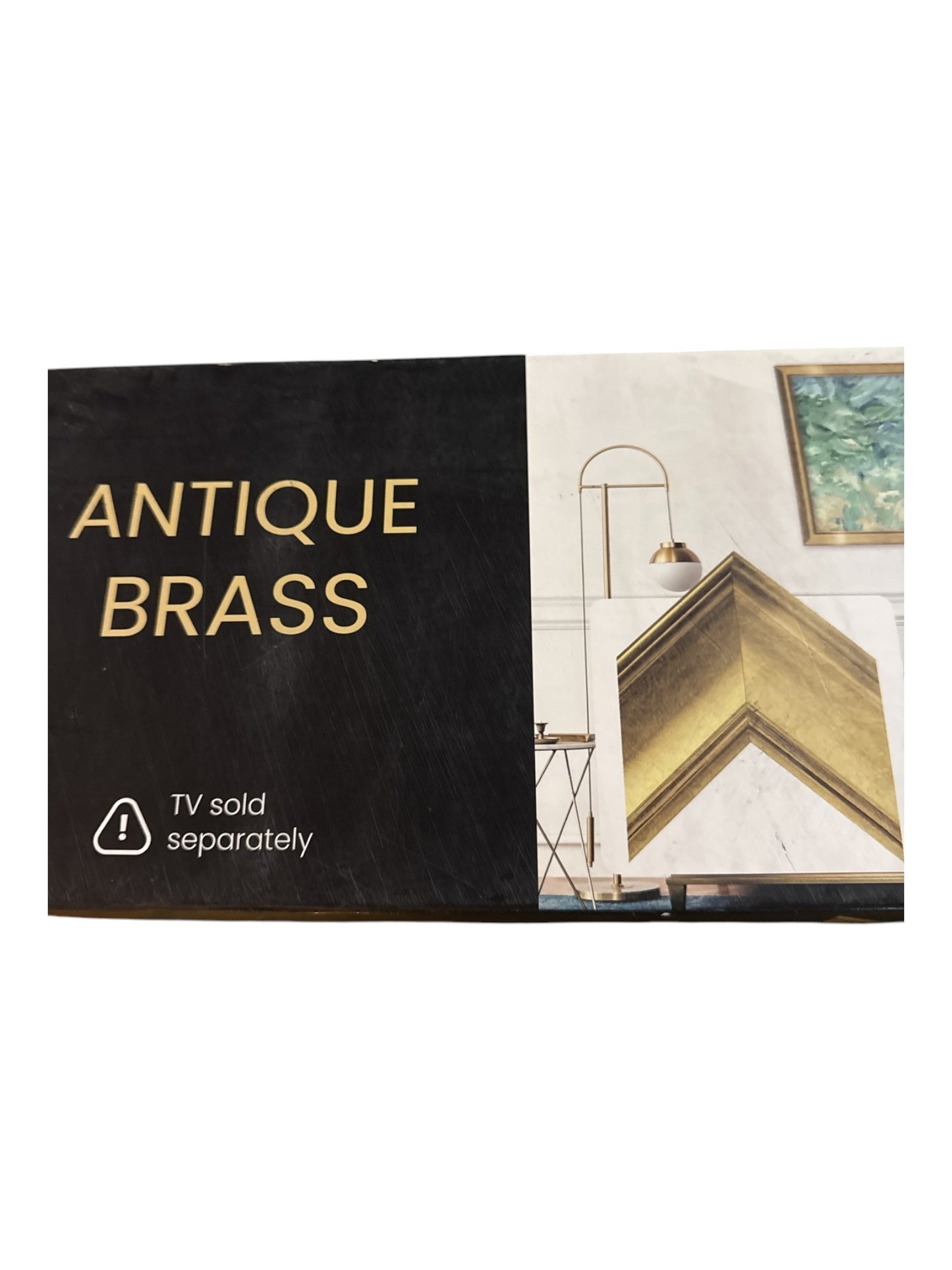 Deco TV 65" Frame Bezel Antique Brass for Samsung The Frame 2021-2024 TV Models