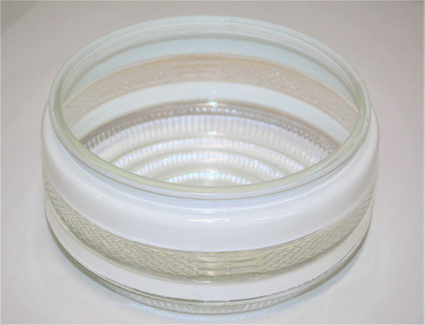 Luminance 8" White & Clear Drum 8-1/2" FTR G937 (Glass Drum only)