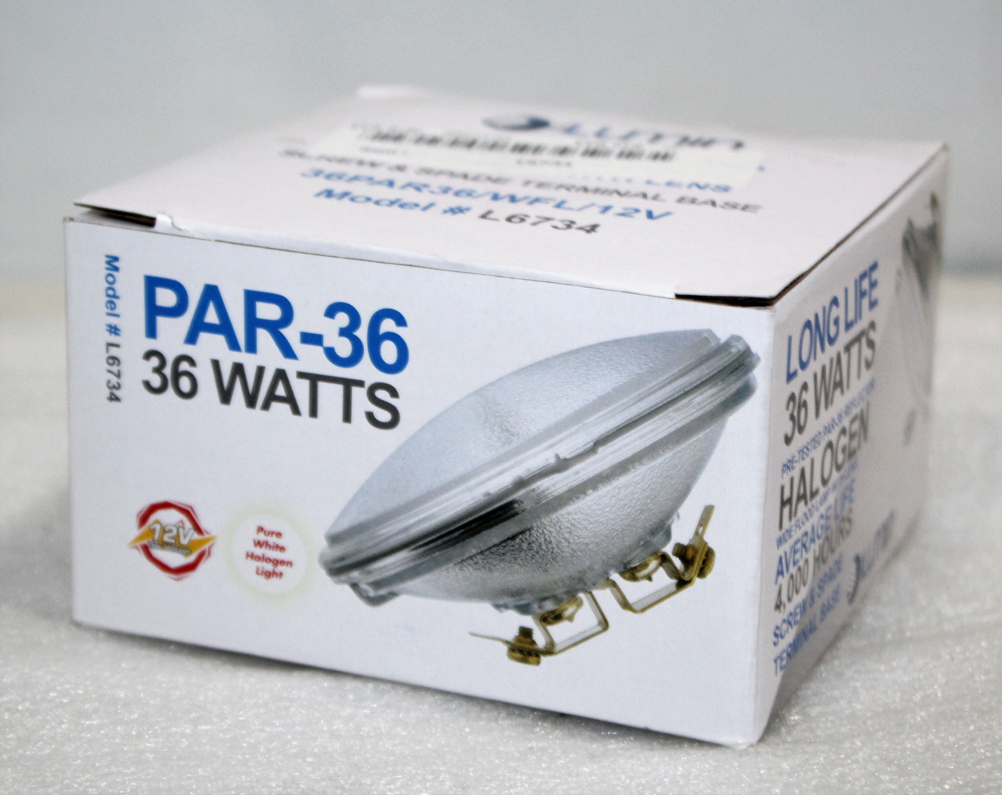 Luminance PAR-36 WFL Halogen 36W 12V Wide Flood Lamp Light Bulb - L6734