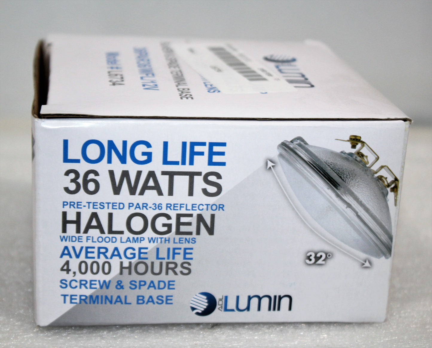 Luminance PAR-36 WFL Halogen 36W 12V Wide Flood Lamp Light Bulb - L6734