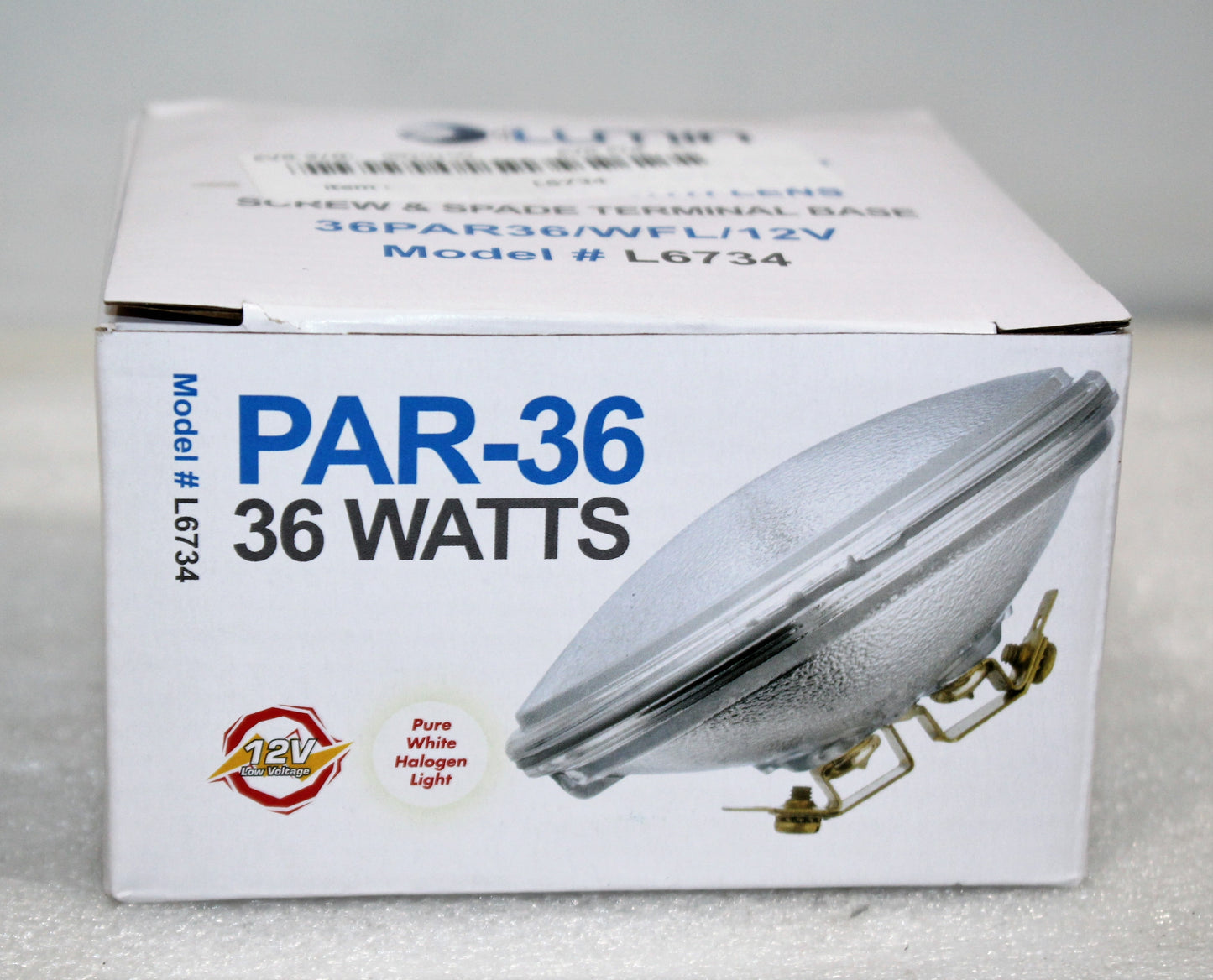 Luminance PAR-36 WFL Halogen 36W 12V Wide Flood Lamp Light Bulb - L6734