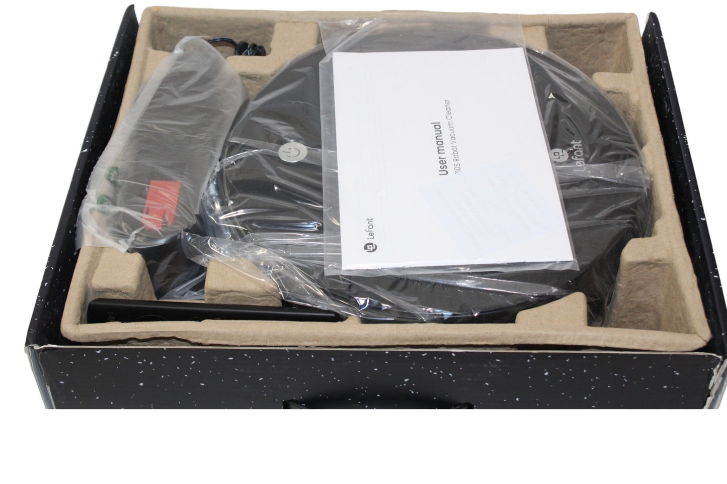 Lefant M210S Robot Vacuum Cleaner, Tangle-Free, Strong Suction, Slim, Low Noise, Automatic Self-Charging, Wi-Fi/App/Alexa/Remote Control, Ideal for Pet Hair Hard Floor and Daily Cleaning, Black