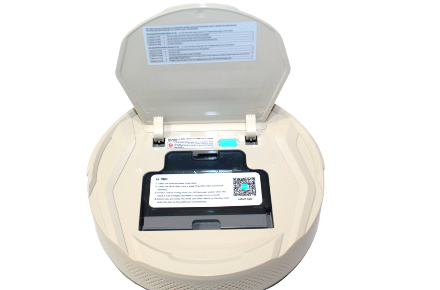 Lefant M210 Pro Robot Vacuum Cleaner, Tangle-Free 2200Pa Suction, Slim,Quiet, Self-Charging Wi-Fi/APP Remote Connected Robotic Vacuum Cleaner, Work with Alexa, Ideal for Pet Hair, Hard Floors Champagne Grey