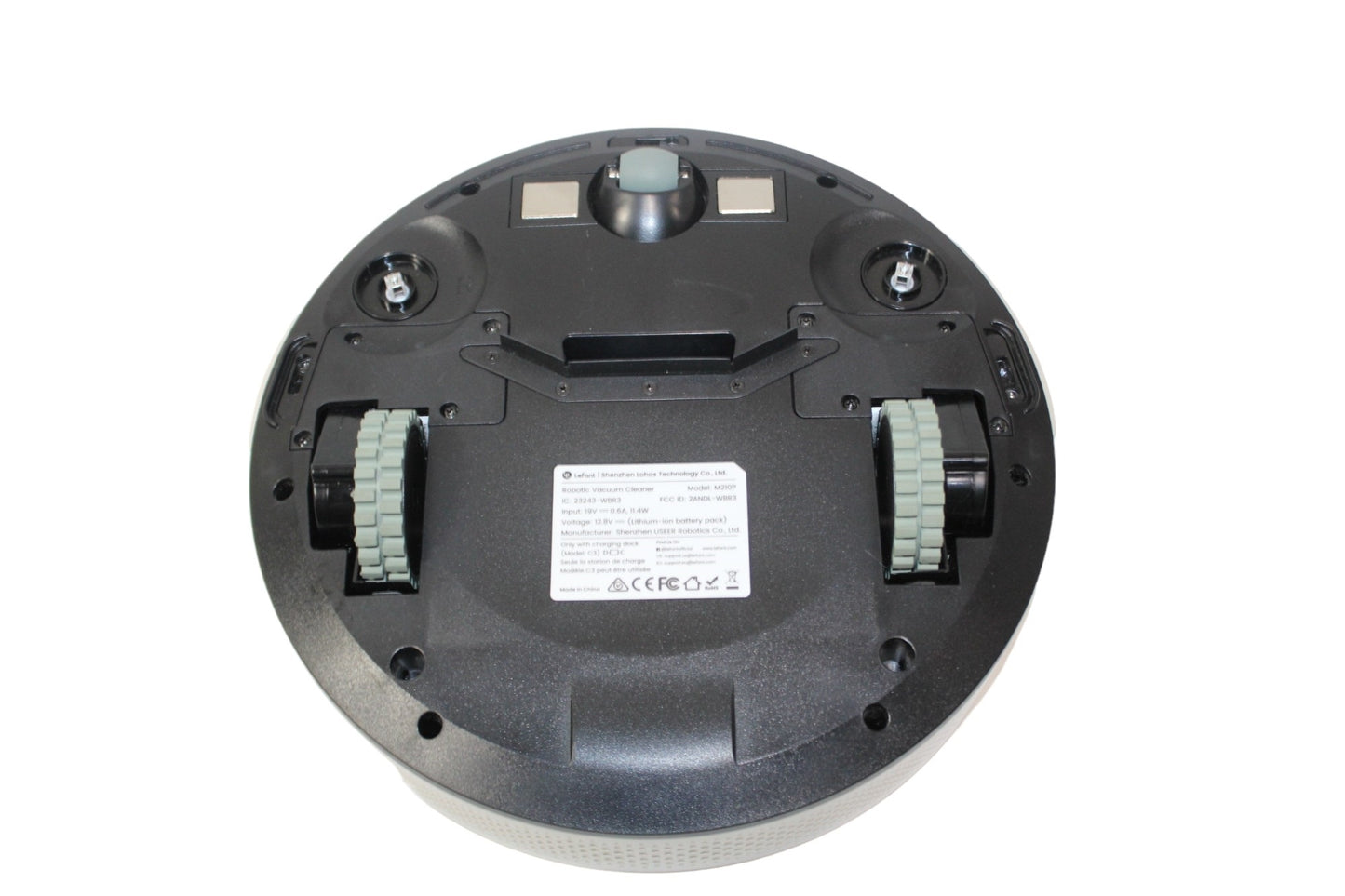 Lefant M210 Pro Robot Vacuum Cleaner, Tangle-Free 2200Pa Suction, Slim,Quiet, Self-Charging Wi-Fi/APP Remote Connected Robotic Vacuum Cleaner, Work with Alexa, Ideal for Pet Hair, Hard Floors Champagne Grey