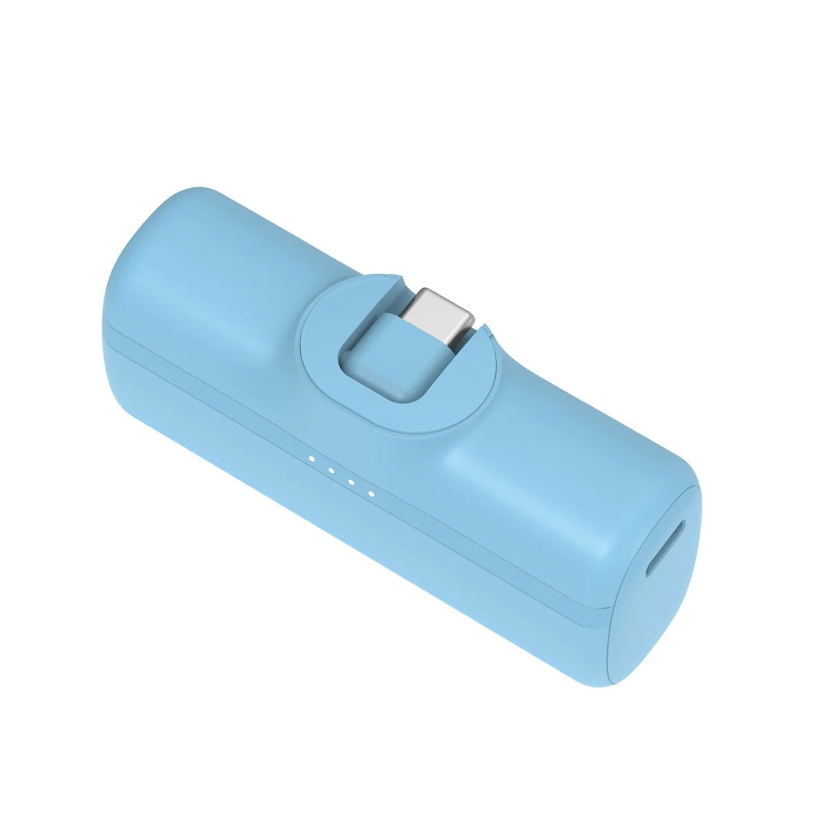 Nimble Bump 5000 mAh USB-C Power Bank w/ Foldable USB-C Connector Blue NB-BPC-5K1C-13616