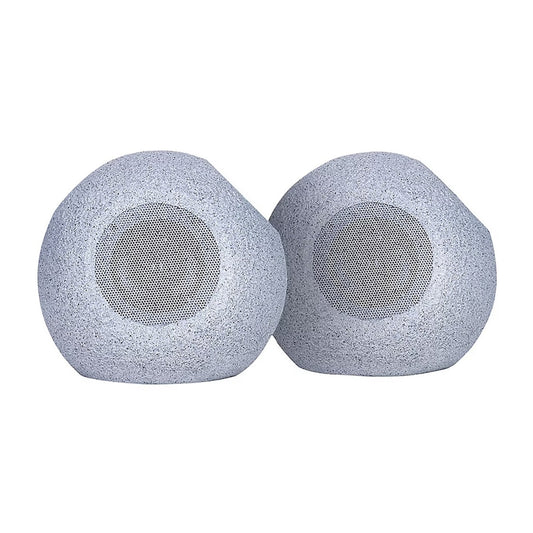 ION Audio Geode Rock Solar Rechargeable Speakers 30W Bluetooth 5.0 - iSP170