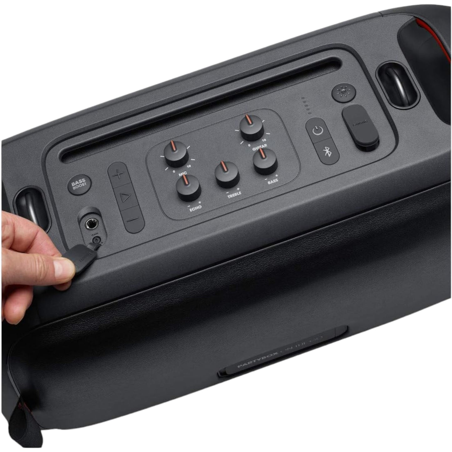 JBL PartyBox On-The-Go Portable Party Speaker Black JBLPARTYBOXGOBAM