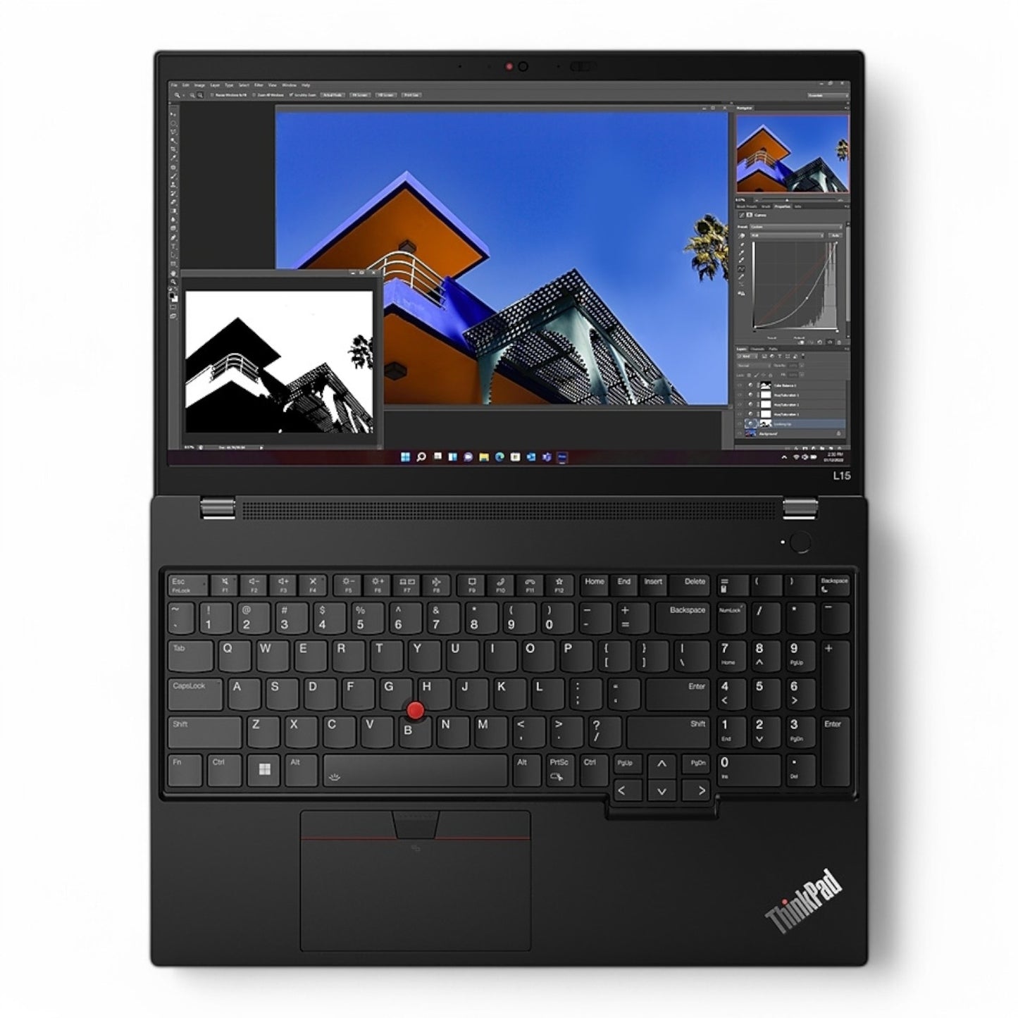 Lenovo ThinkPad L15 Gen 4 15.6" Laptop Intel Core i7-1355U 32GB 1TB PCIe SSD Win11 Pro 21H3S1FG00