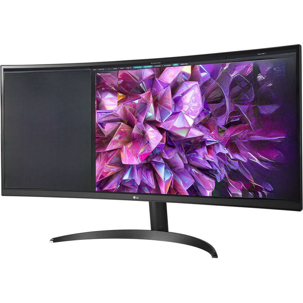 LG UltraWide 34.14" 1440p 60Hz 5ms HDMI HDR Curved Monitor 34WQ60C-B