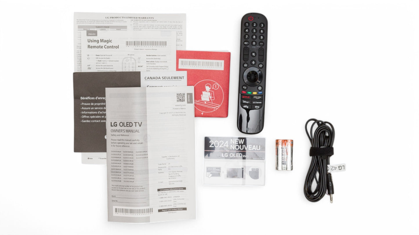 LG 42" Class C4 Series OLED evo 4K UHD Smart webOS TV OLED42C4PUA