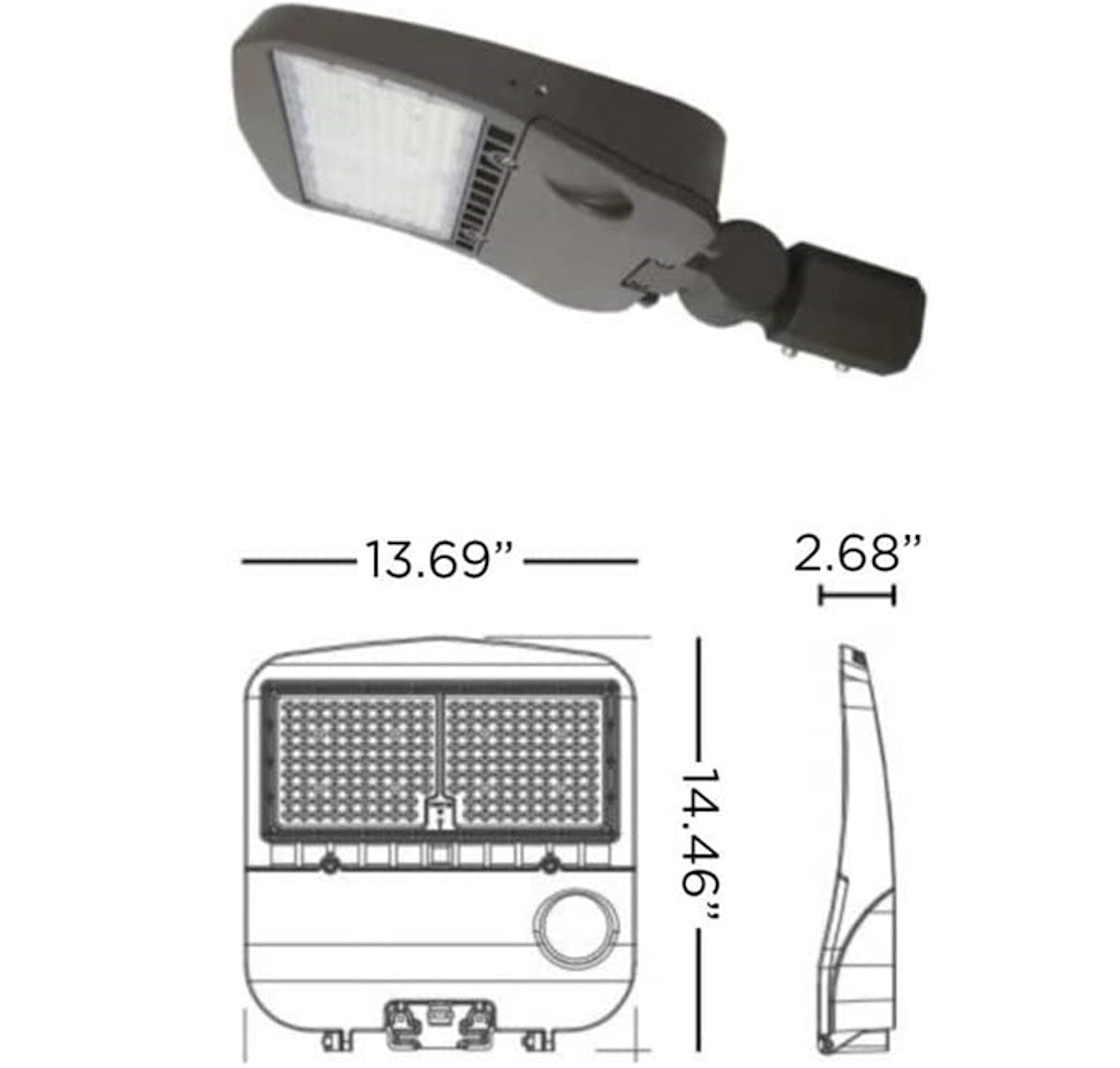 Luminance AREA LIGHT 100W 5000K TYPE V 13000LM Showbox Light Type V - F30030-66-V