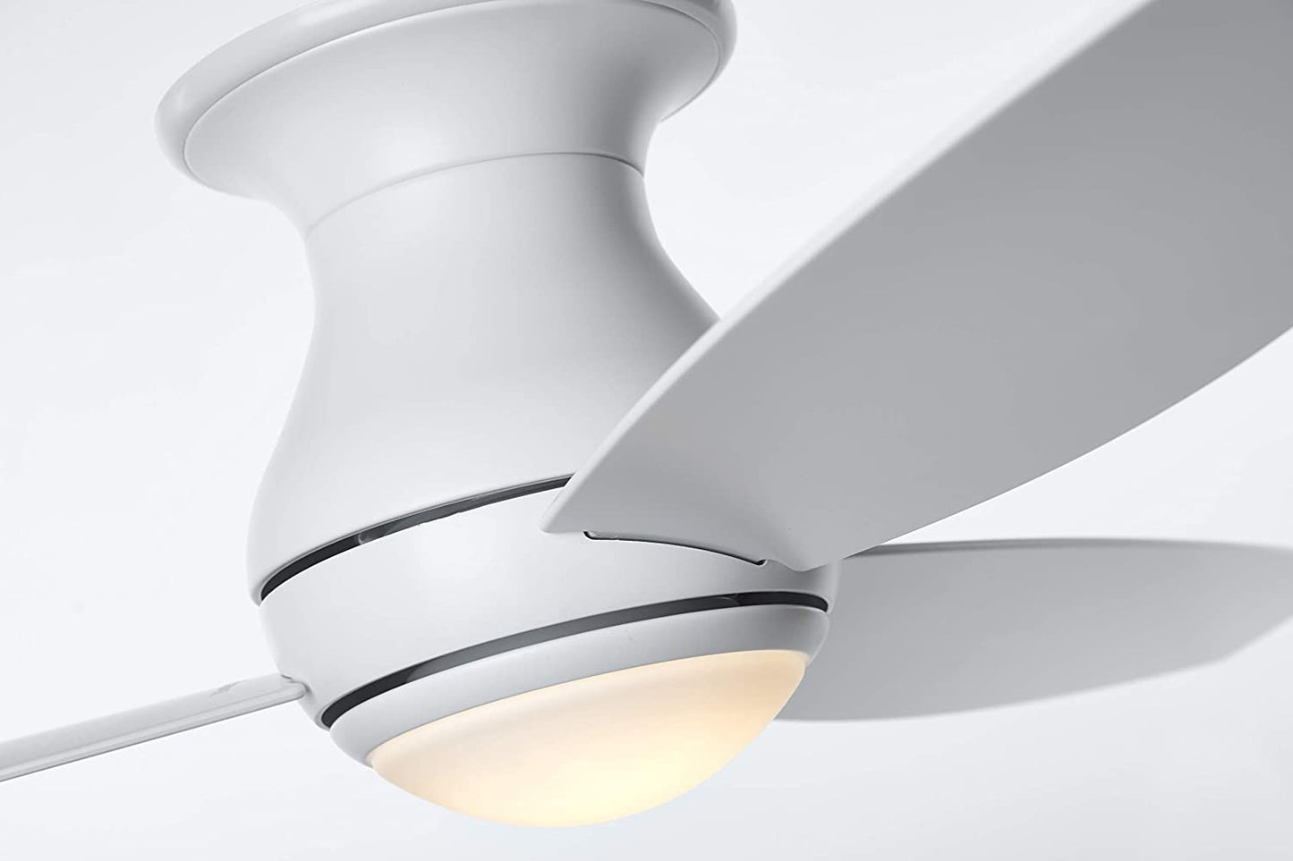 Noble Comfort AM3192 44" Ceiling Fans White LED Light , Remote
