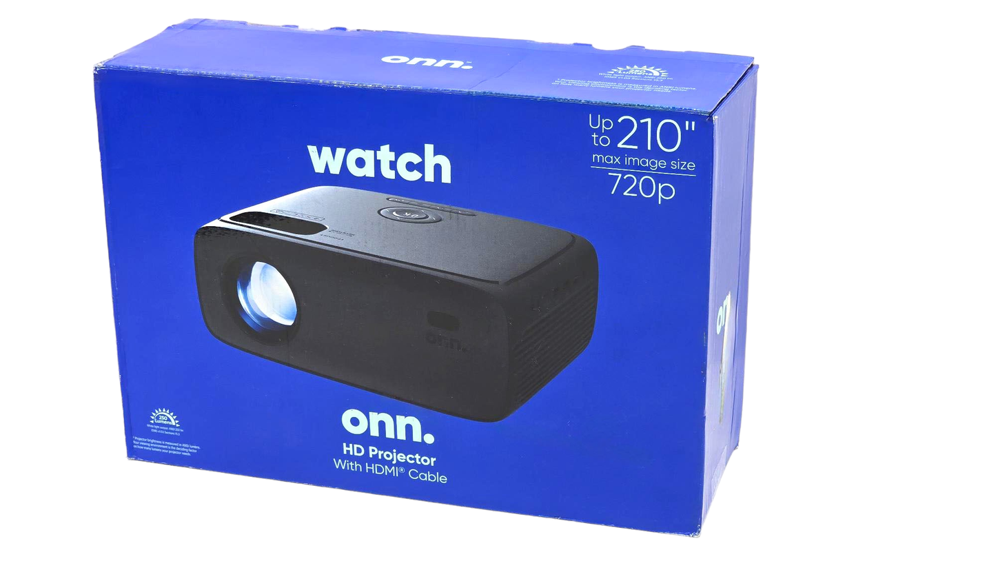 HD 1080p LCD Home Theater Projector, Streaming Ready, 6' HDMI Cable, 5 Watt Speaker, Remote, 32" - 210" image size, Supports HDMI/USB/MicroSD/AV, Indoor & outdoor use - 100096801