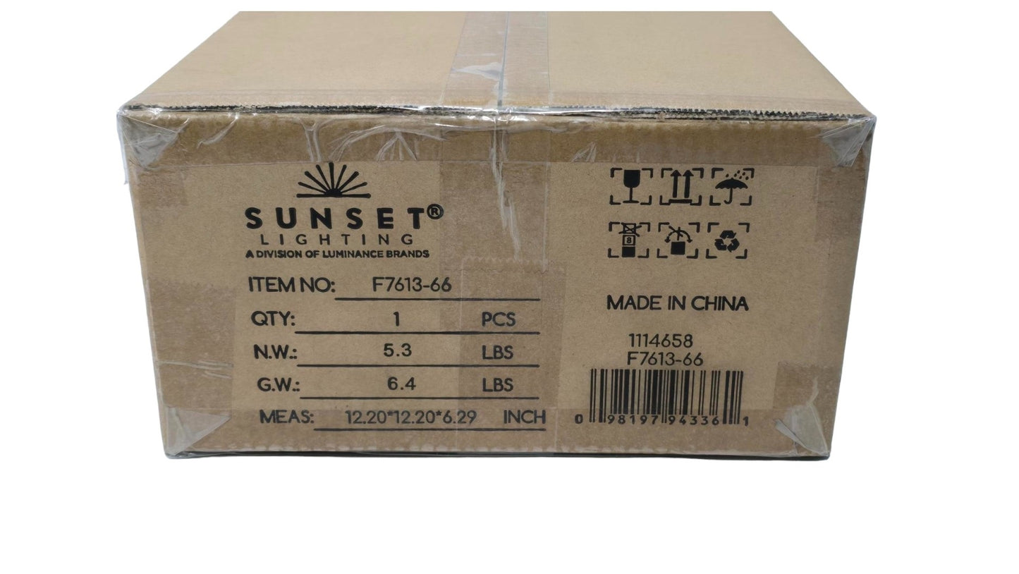Sunset Surface Mounted LED Canopy Light, 55W, 4000K, 7150 Lms 100-220v F7613-66