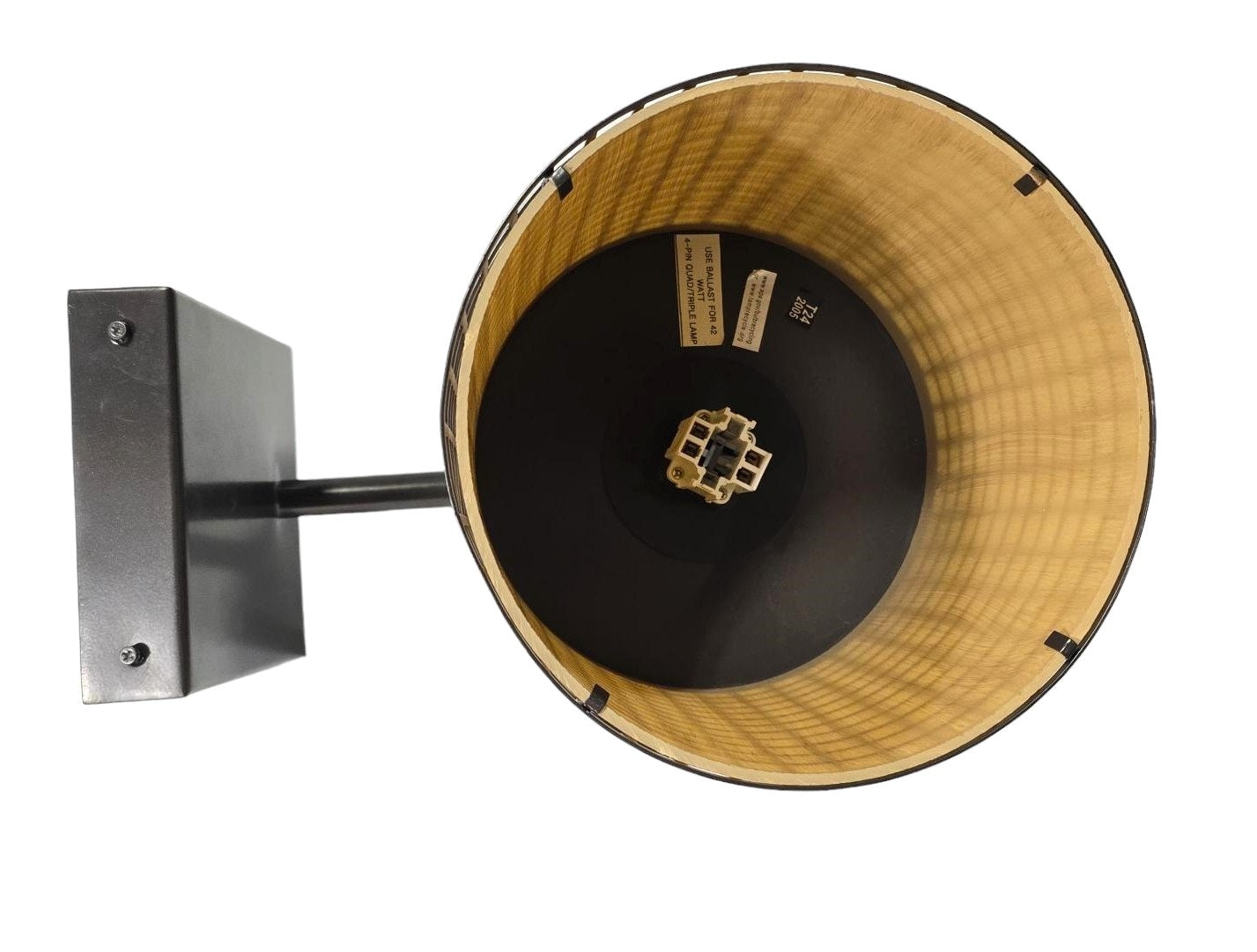 Sunset 1-Light 42W Outdoor Lantern Provincial Bronze & Sandlewood Glass Shade w/ Light Bulb T10071L